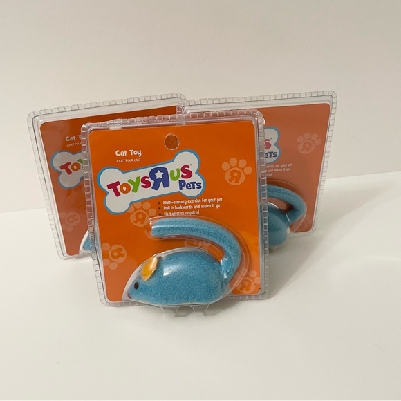 Toys R Us Cat Toy Mouse Lot of 3 - Picture 3 of 9